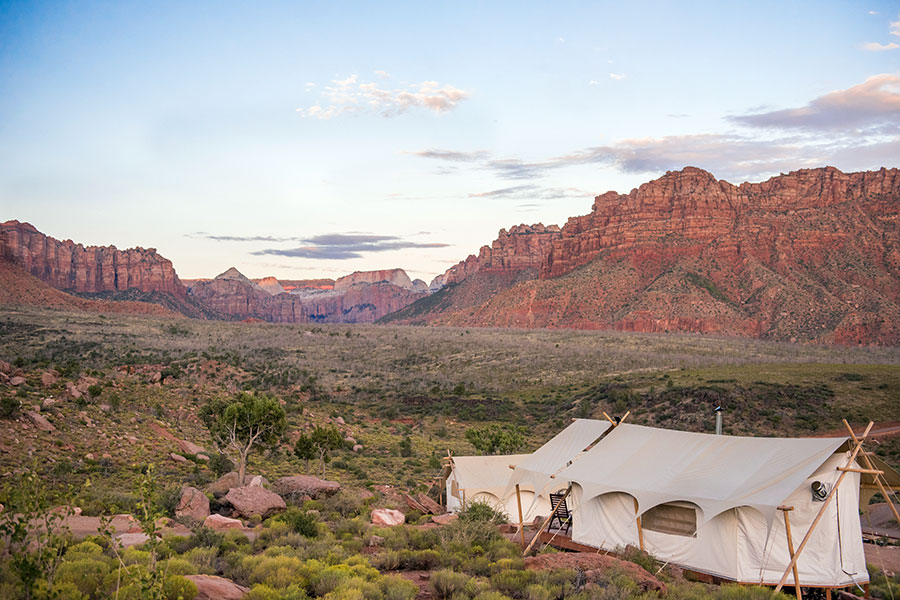 Glamping near Zion National Park